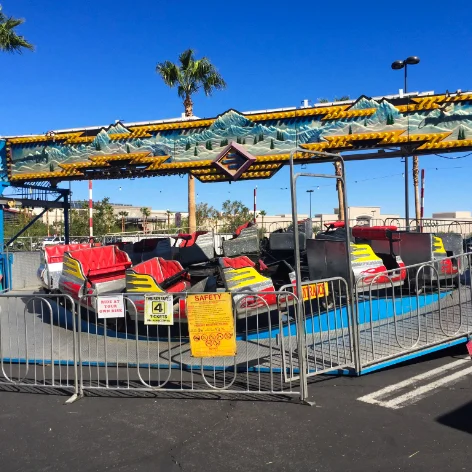 Thrilling carnival ride